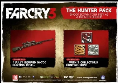 Far Cry 3: Hunter Pack Ubisoft Connect Key Region Free