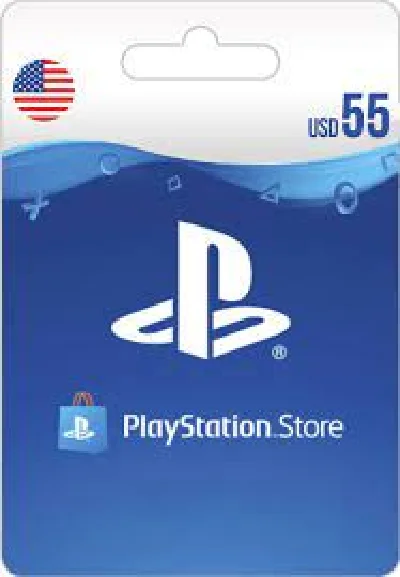 PSN PlayStation Network Gift Card 55$ INSTANT USD USA