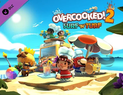 Overcooked! 2 - Surf ´n´ Turf / STEAM DLC КЛЮЧ 🔥