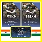 ⭐️GIFT CODE⭐🇮🇳STEAM GIFT CARD INDIA WALLET INR БАЛАНС