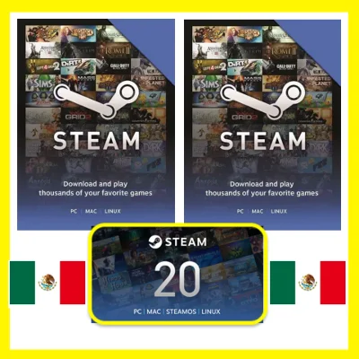 ⭐️GIFT CODE⭐🇲🇽STEAM GIFT CARD Mexico WALLET MX БАЛАНС