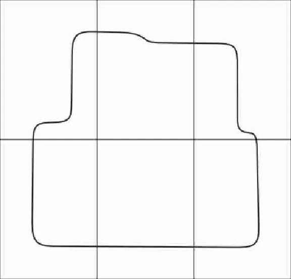 CHEVROLET COBALT 2013--  Vector patterns for car mats