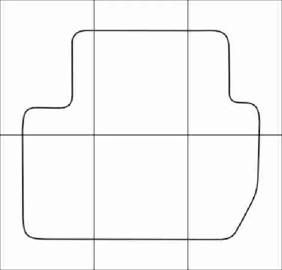 CITROEN C-CROSSER 2007-2013  patterns for car mats