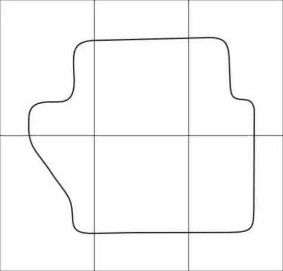 FORD FIESTA 2015--  Vector patterns for car mats