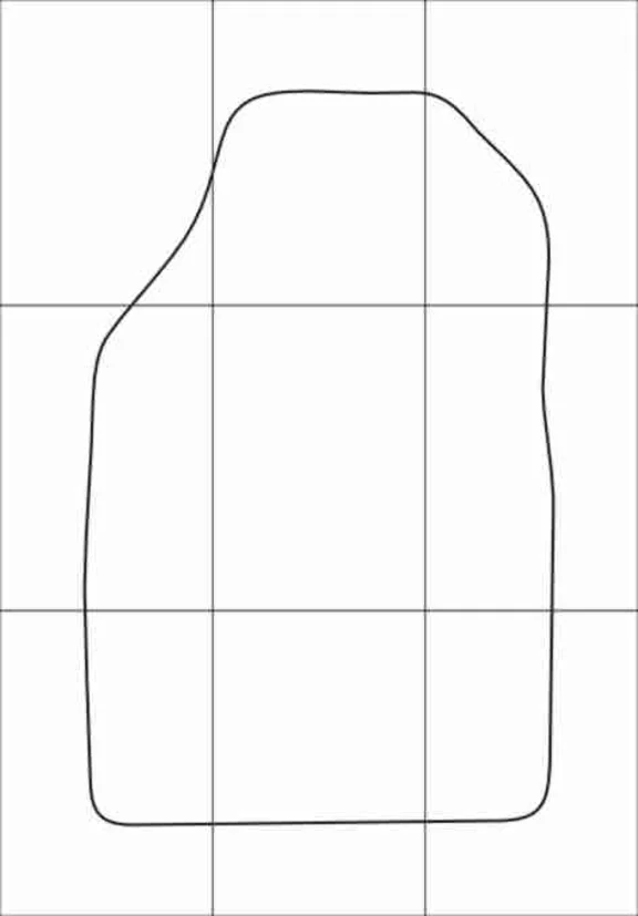 FORD FIESTA 2015--  Vector patterns for car mats
