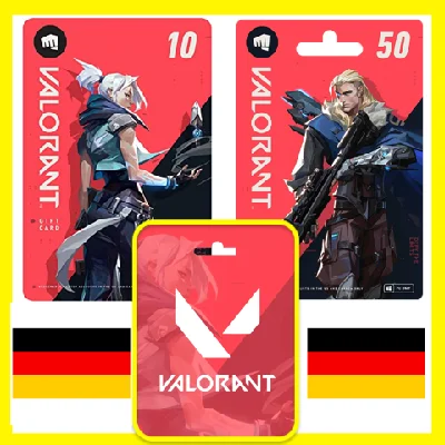 ⭐️GIFT CARD⭐🇩🇪 Valorant Points 1000-22000 (Germany)