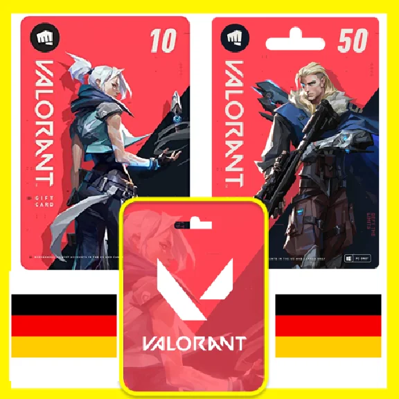 ⭐️GIFT CARD⭐🇩🇪 Valorant Points 1000-22000 (Germany)