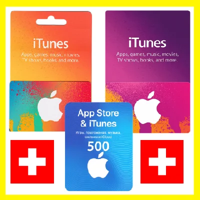 ⭐🇨🇭 iTunes/ Apple Gift Cards - CHF - Switzerland