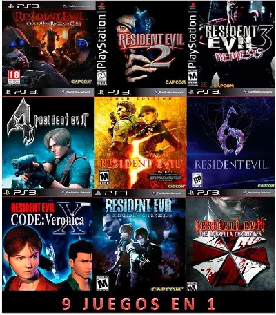 Resident Evil ALL  (PS3/RUS)