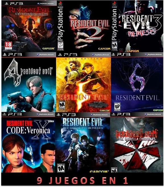 Resident Evil ALL  (PS3/RUS)