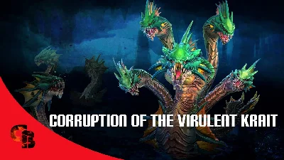 ✅Corruption of the Virulent Krait✅Collectors Cache 2017