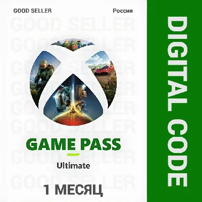 XBOX GAME PASS ULTIMATE 1 МЕСЯЦ (ПРОДЛЕНИЕ/РОССИЯ)