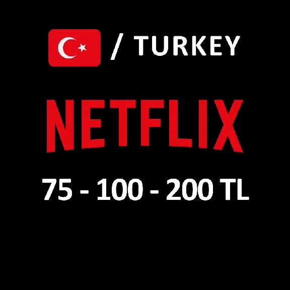 🍿NETFLIX ПОДАРОЧНАЯ КАРТА ТУРЦИЯ🍿 200 - 1000 ЛИР