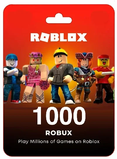 Roblox🔑: Gift Card 1000 Robux 🌍Global⭐️