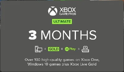 XBOX GAME PASS ULTIMATE 3 МЕСЯЦА✅🔑КЛЮЧ