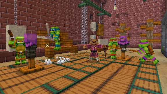 Minecraft - Teenage Mutant Ninja Turtles XBOX [ Key🔑]