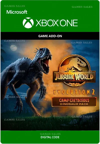JURASSIC WORLD EVOLUTION 2 CAMP CRETACEOUS DINOSAUR✅KEY