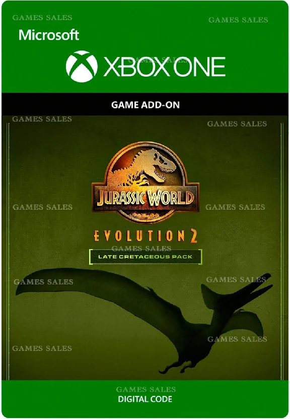 JURASSIC WORLD EVOLUTION 2: LATE CRETACEOUS PACK🔑XBOX