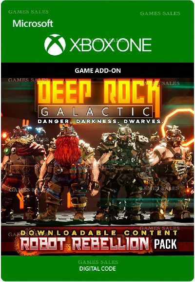 ✅DEEP ROCK GALACTIC ROBOT REBELLION PACK DLC✅XBOX🔑КЛЮЧ