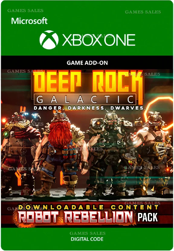 ✅DEEP ROCK GALACTIC ROBOT REBELLION PACK DLC✅XBOX🔑КЛЮЧ