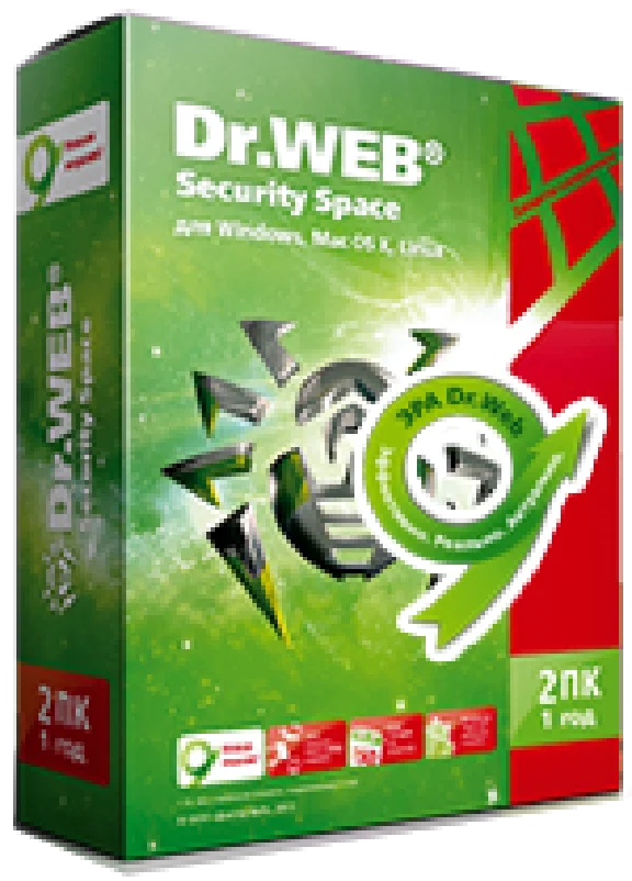DR.WEB SECURITY SPACE 11 12МЕС 1ПК REGION FREE