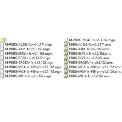 PUBG - все автоматы 7.62 - макросы v5.1 и v5.2 - bloody