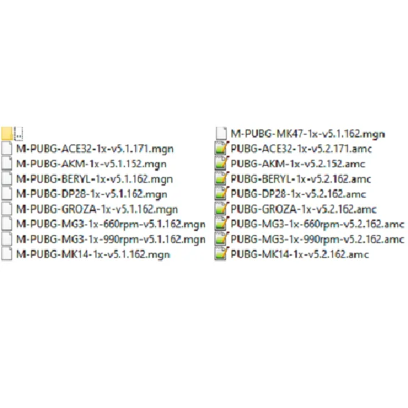 PUBG - all AR caliber 7.62 - macros v5.1, v5.2 - bloody