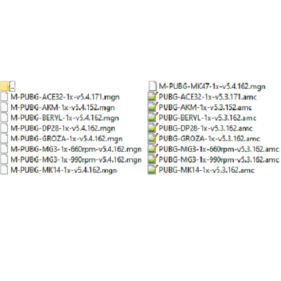 PUBG - all AR caliber 7.62 - macros v5.3, v5.4 - bloody