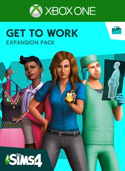 ❗The Sims 4 Get to Work❗XBOX ONE/X|S🔑KEY❗