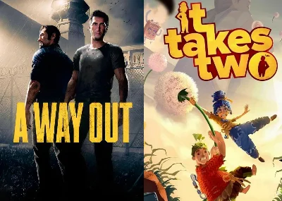 A Way Out + It Takes Two ✔️STEAM Account