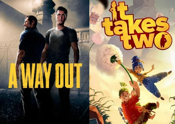 A Way Out + It Takes Two ✔️STEAM Account