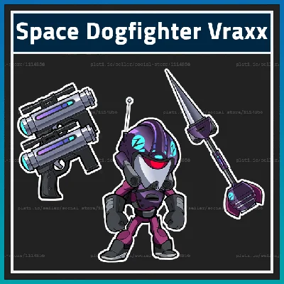✔️ Space Dogfighter Vraxx ✅ Brawlhalla 🔑 Key