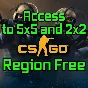 ✅STEAM ACCOUNT CS: GO WITH ACCESS IN 5X5 2X2 First mail