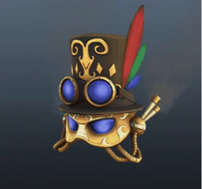 Roblox ⭐ Mardi Gras Steampunk Mask 🔑 All regions ⭐