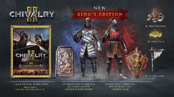 ❗CHIVALRY 2 KING´S EDITION❗XBOX ONE/X|S🔑KEY❗
