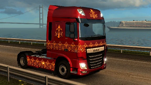 Euro Truck Simulator 2 - Turkish Paint Jobs Pack DLC