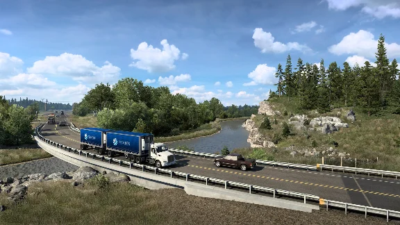 American Truck Simulator - Montana DLC * STEAM RU ⚡