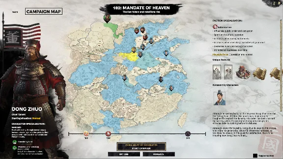 Total War: THREE KINGDOMS - Mandate of Heaven DLC