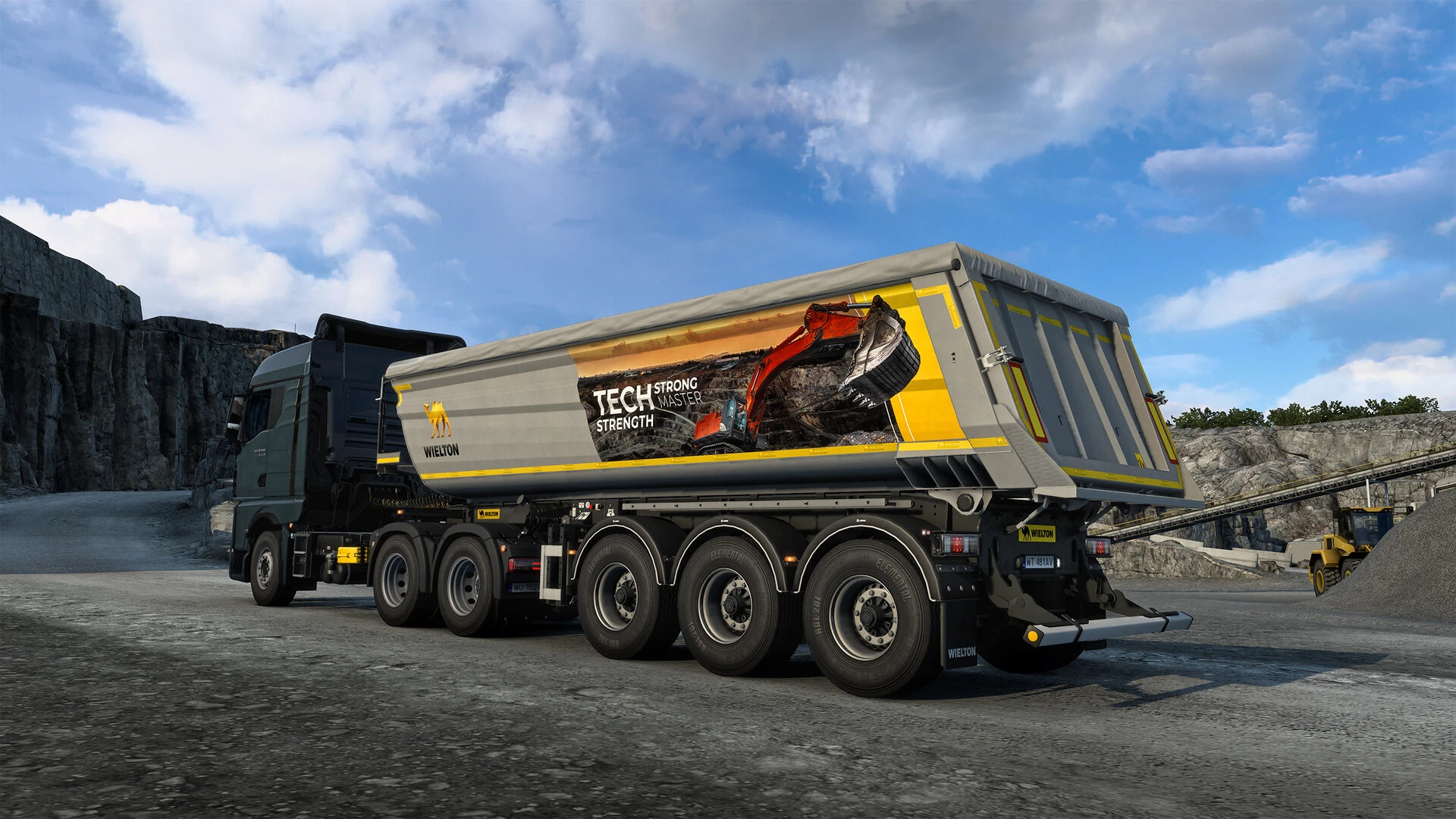 Euro Truck Simulator 2 - Wielton Trailer Pack DLC