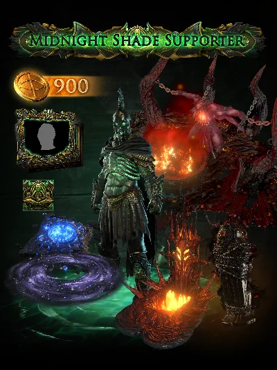 🌗Path of Exile: Midnight Shade Supporter Pack Xbox