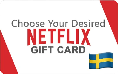 ⭐️GIFT CARD⭐ 🇸🇪 Netflix 25-200 EURO - (Sweden) 🔑