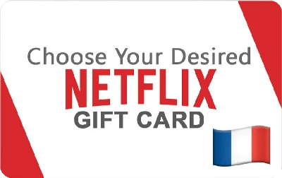 ⭐️GIFT CARD⭐ 🇫🇷 Netflix 25-200 EURO - (France) 🔑