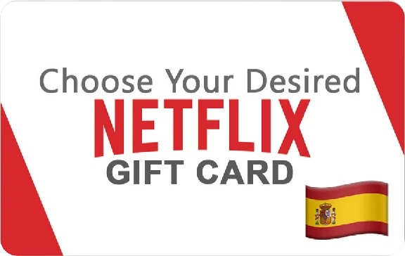 ⭐️GIFT CARD⭐ 🇪🇸 Netflix 25-200 EURO - (Spain) 🔑