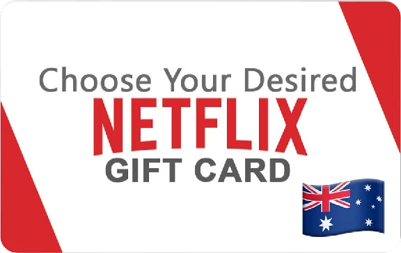⭐️GIFT CARD⭐ 🇦🇺 Netflix 20-300 AUD - (Australia) 🔑