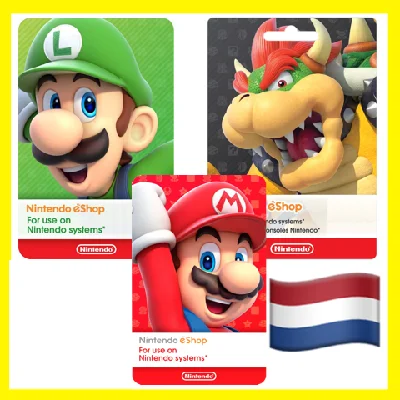 ⭐️GIFT CARD⭐🇳🇱Nintendo eShop 15-150 EURO Netherlands