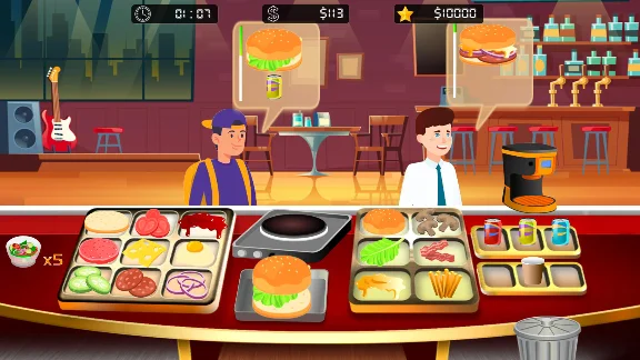 Burger Restaurant Simulator 💎 АВТОДОСТАВКА STEAM GIFT