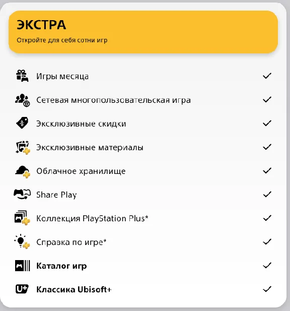 PS PLUS Essential/Extra/Deluxe 1-12 month SUBSCRIPTIon