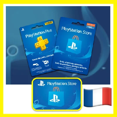 ⭐️Gift CARDS⭐🇫🇷 PSN 20-300 EURO (France) PSN France