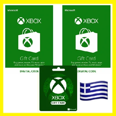 ⭐️GIFT CARD⭐🇬🇷Xbox Live Gift Card 5-200 EUR (Greece)