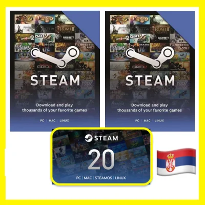 ⭐️СТИМ КАРТЫ⭐🇷🇸 Serbia STEAM GIFT КОД Сербия EURO